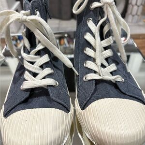 Cat and Jack High-Top Sneakers with White Laces